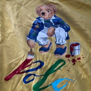 Polo by Ralph Lauren Yellow Logo Tee kids